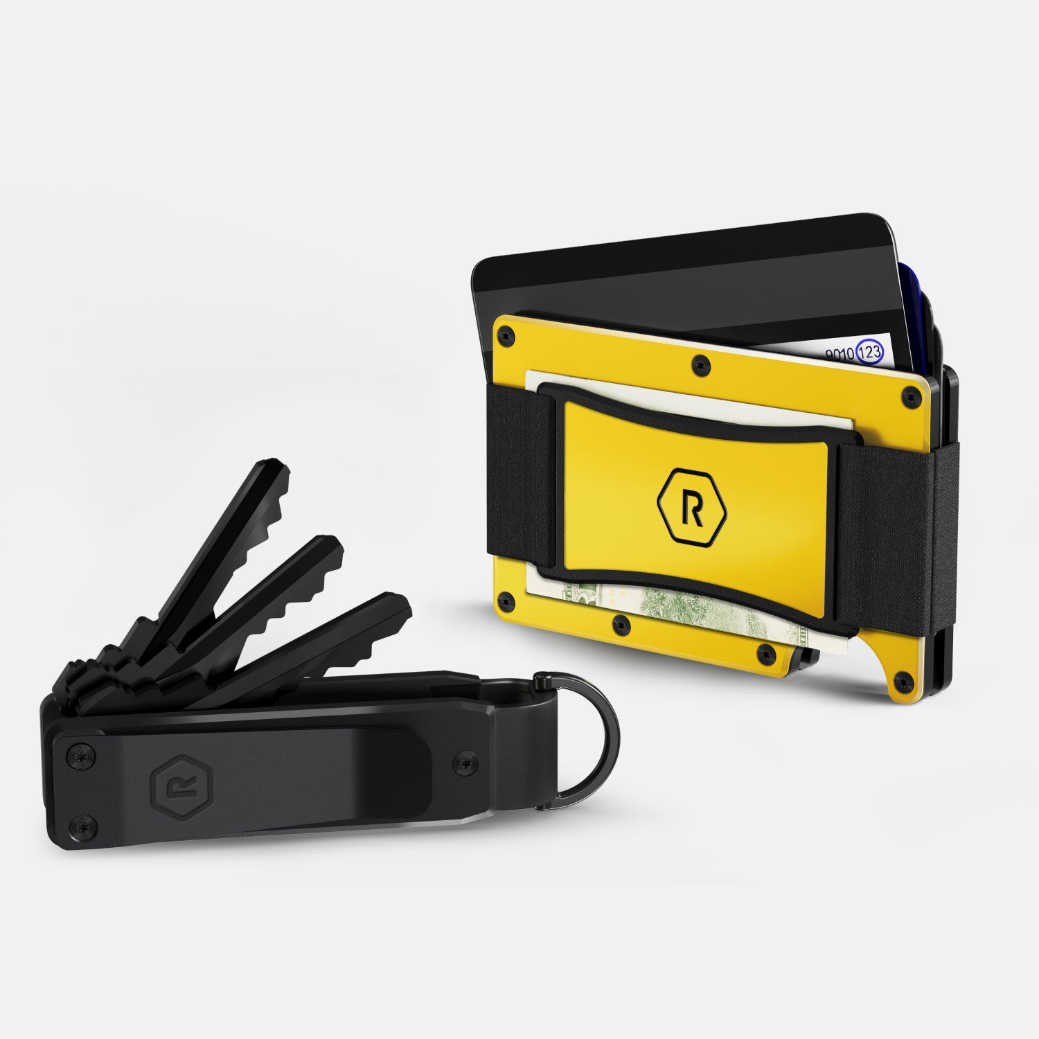 Ridge Wallet + KeyCase - Apex Yellow | TRACK-TESTED COLORS