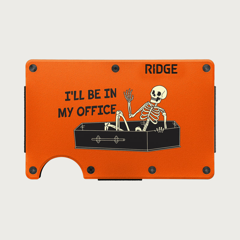 Ridge Wallet - Graveyard Shift - Basecamp Orange