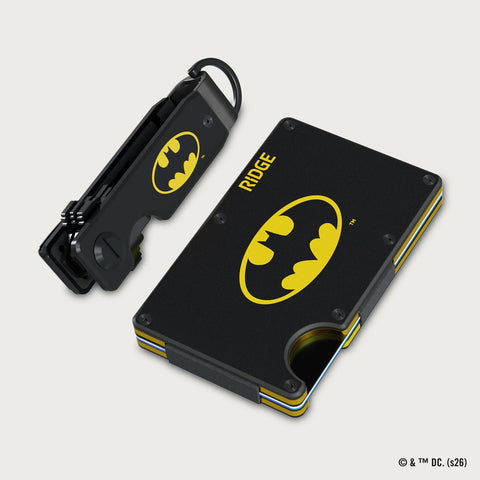 Ridge Wallet + KeyCase - Batman™ | NO POWERS. JUST PREPARATION.