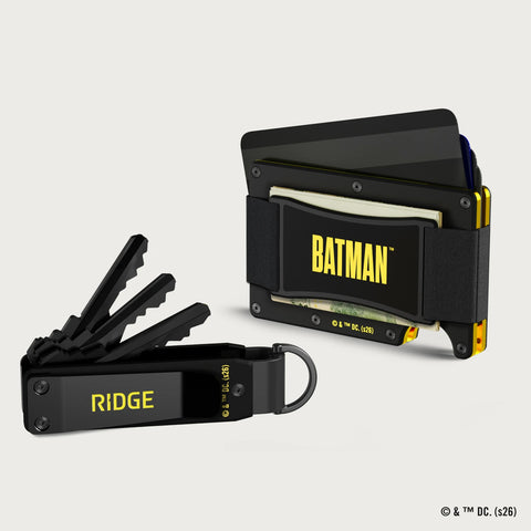 Ridge Wallet + KeyCase - Batman™ | NO POWERS. JUST PREPARATION.