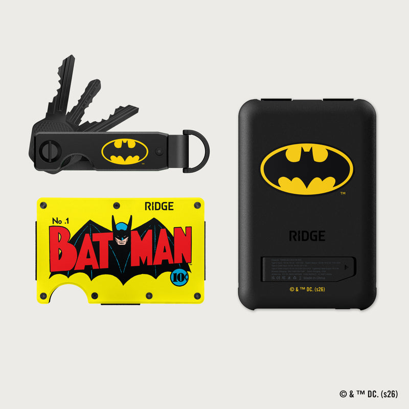 Ridge Wallet + Power Bank + KeyCase - Batman™ No. 1 + Batman™