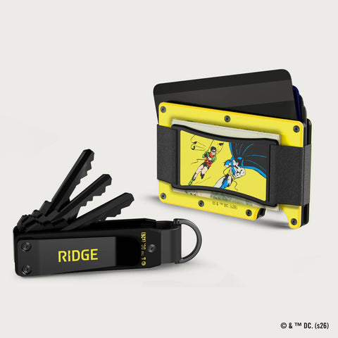 Ridge Wallet + KeyCase - Batman™ No. 1 | THE EVERYDAY HERO'S CARRY
