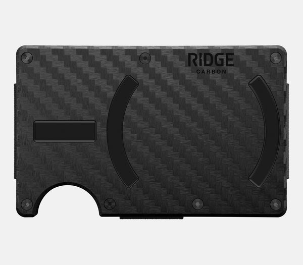 Ridge Wallet For MagSafe - Carbon Fiber 3k | The Ridge