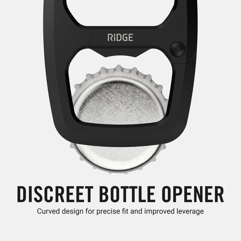 Dual Chamber Carabiner - Royal Black