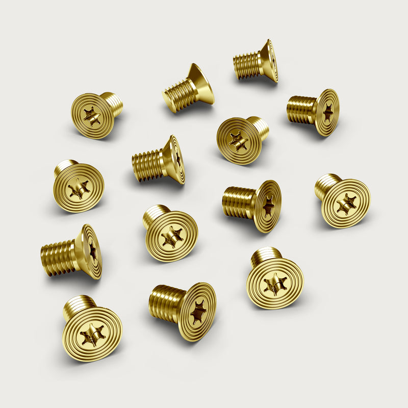 Screw Set - Gold Screws