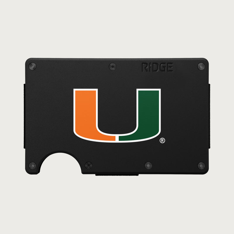 Ridge Wallet - Miami Hurricanes