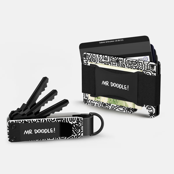 Wallet + KeyCase – Mr Doodle | THE ART OF EVERYDAY - Ridge