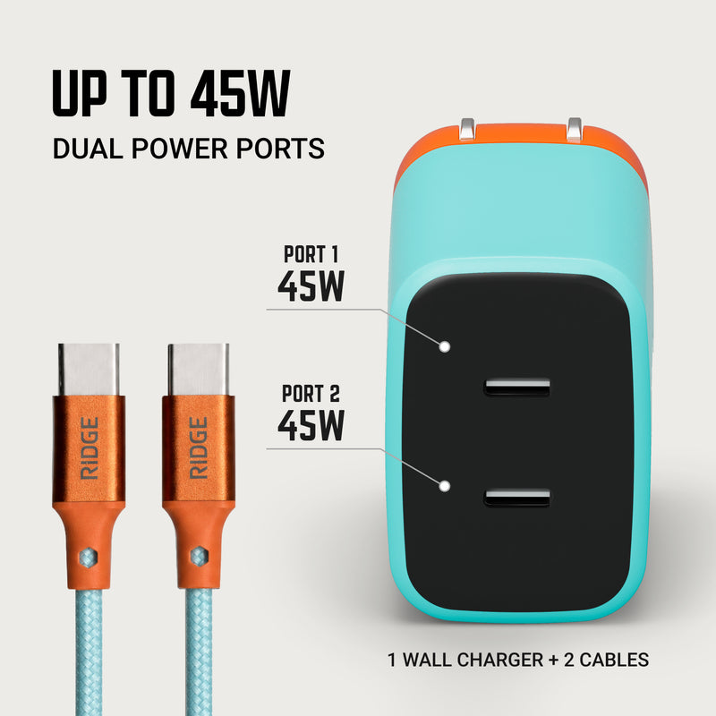 Wall Charger Set - 45W - GT