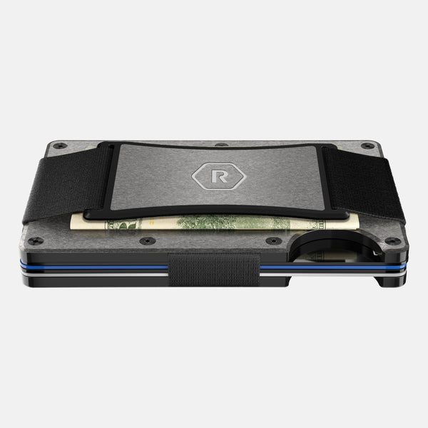 the RIDGE リッジ・キーケース ストーンウォッシュ・チタン