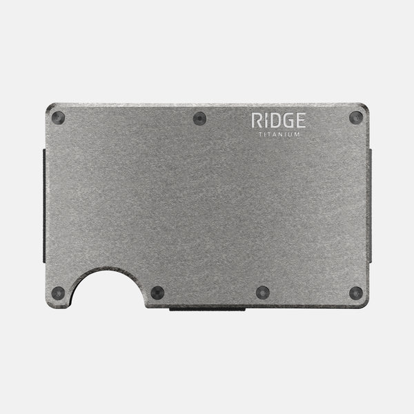 限定 Ridge リッジ チタン Titanium アメックス ブラック 財布 限定