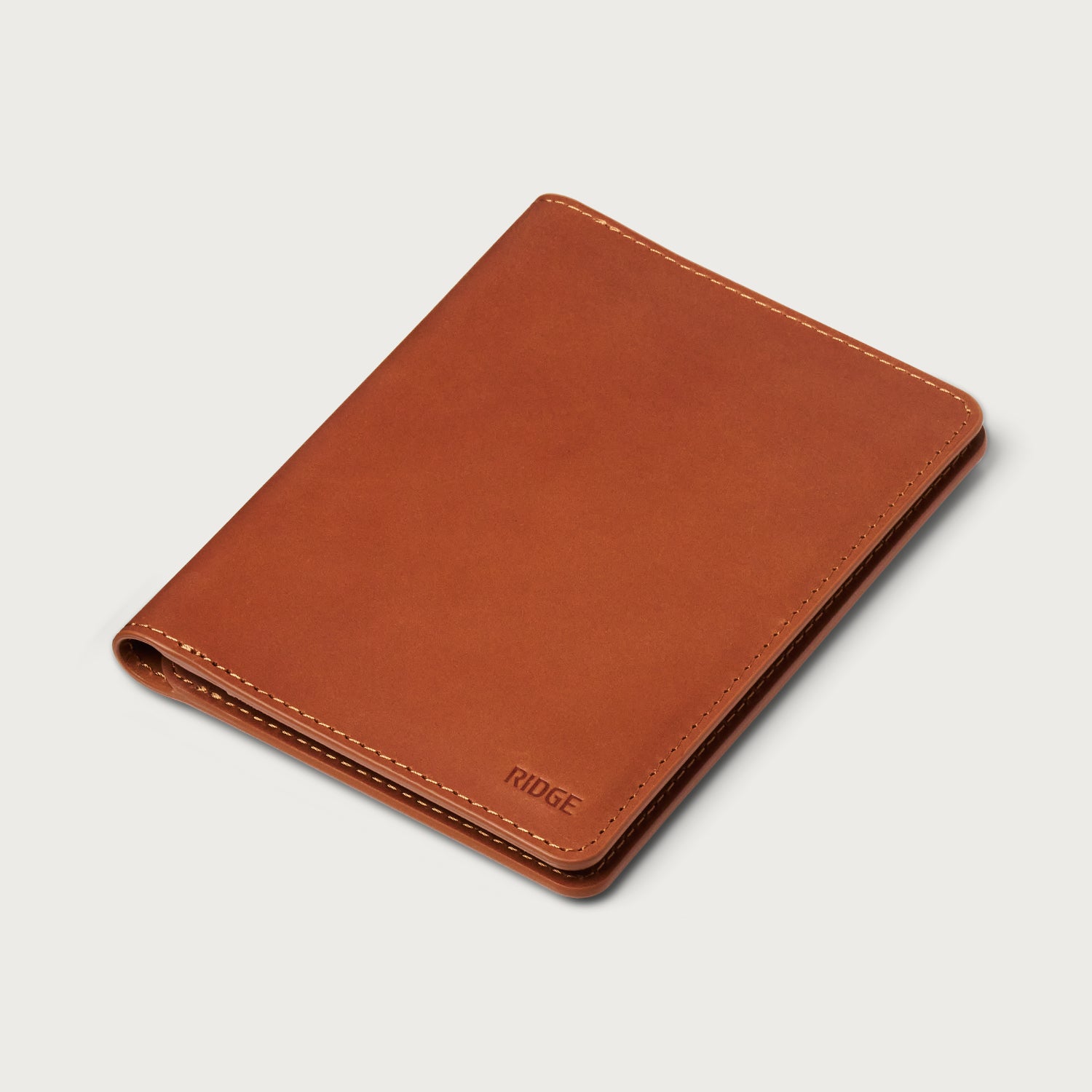 Passport Wallet - Tobacco Brown | BEYOND THE CAROUSEL – Ridge