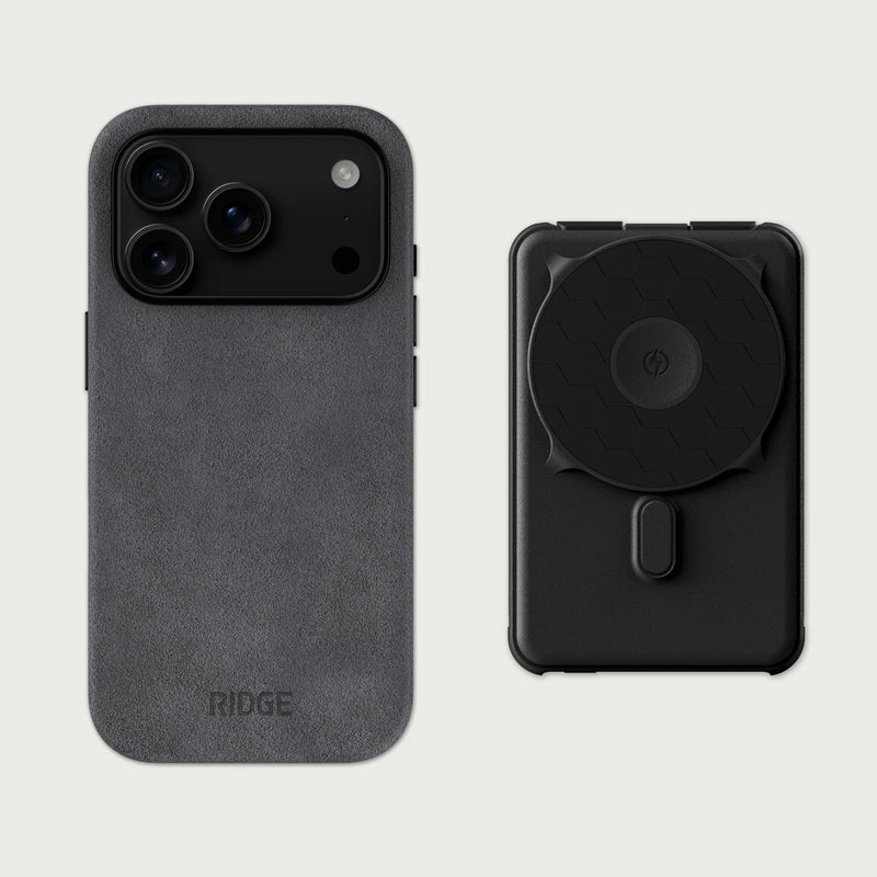 Ridge Everyday Charging Kit - iPhone 18 Pro - Performance Suede