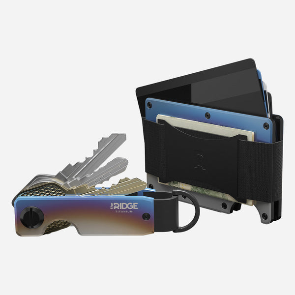 Burnt Titanium Wallet - Sleek & Durable | The Ridge - Ridge