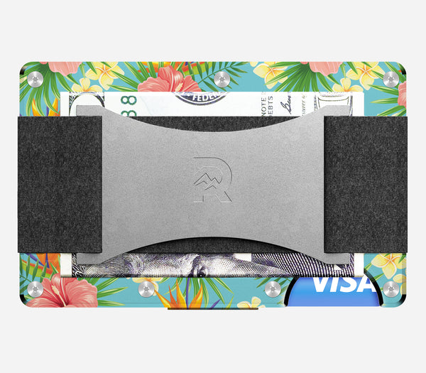 Vibrant Tropical Wallet — High-Grade Aluminum // The Ridge