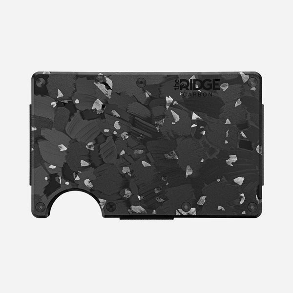 The Ridge Forged carbonマネークリップ Slim & Strong Forged Carbon Wallet | The Ridge