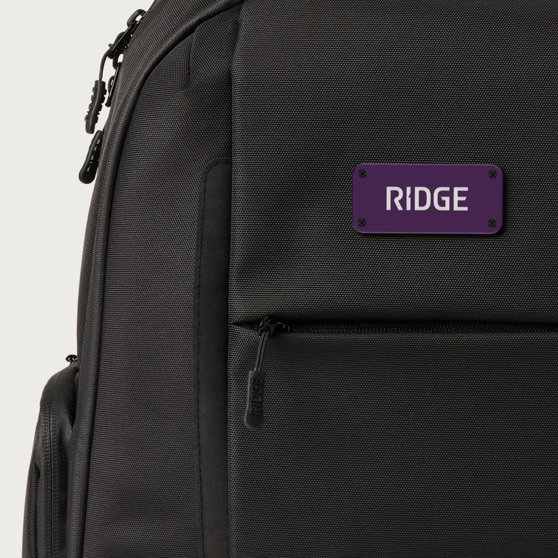 Ridge Logo Plate - Alaska Twilight