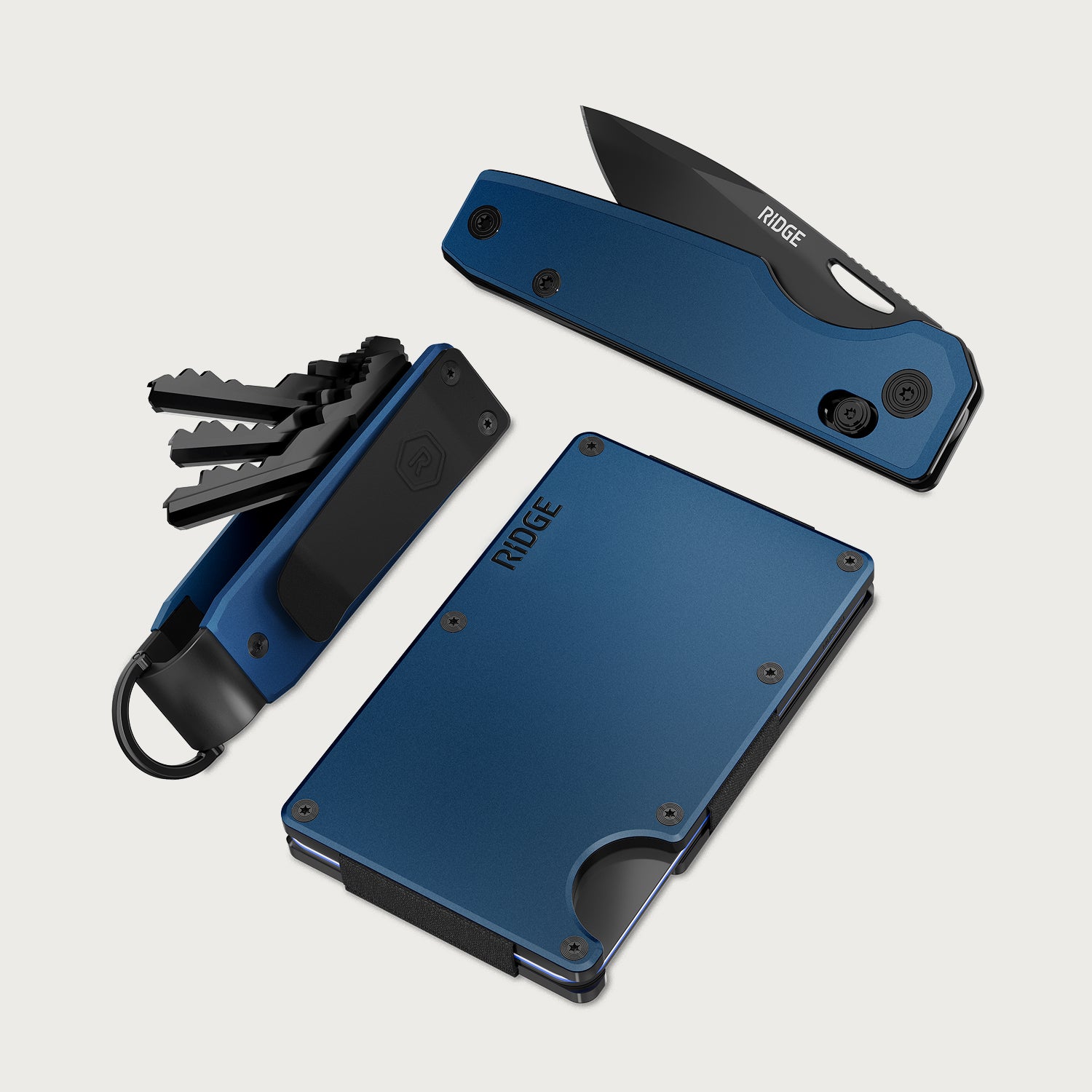 The RIDGE キーケース The Ridge: Wallet + Keycase + Everyday Folder Kit