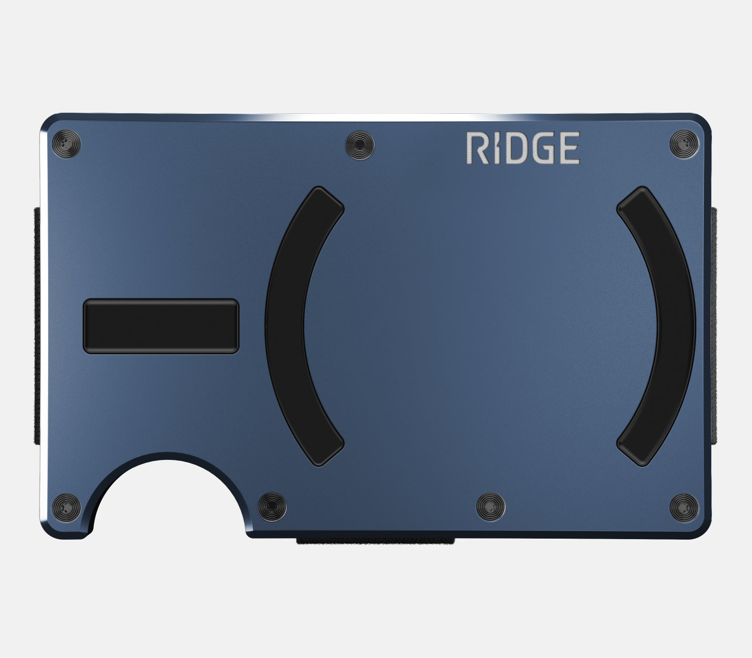 The outlets Ridge Wallet- gunmetal