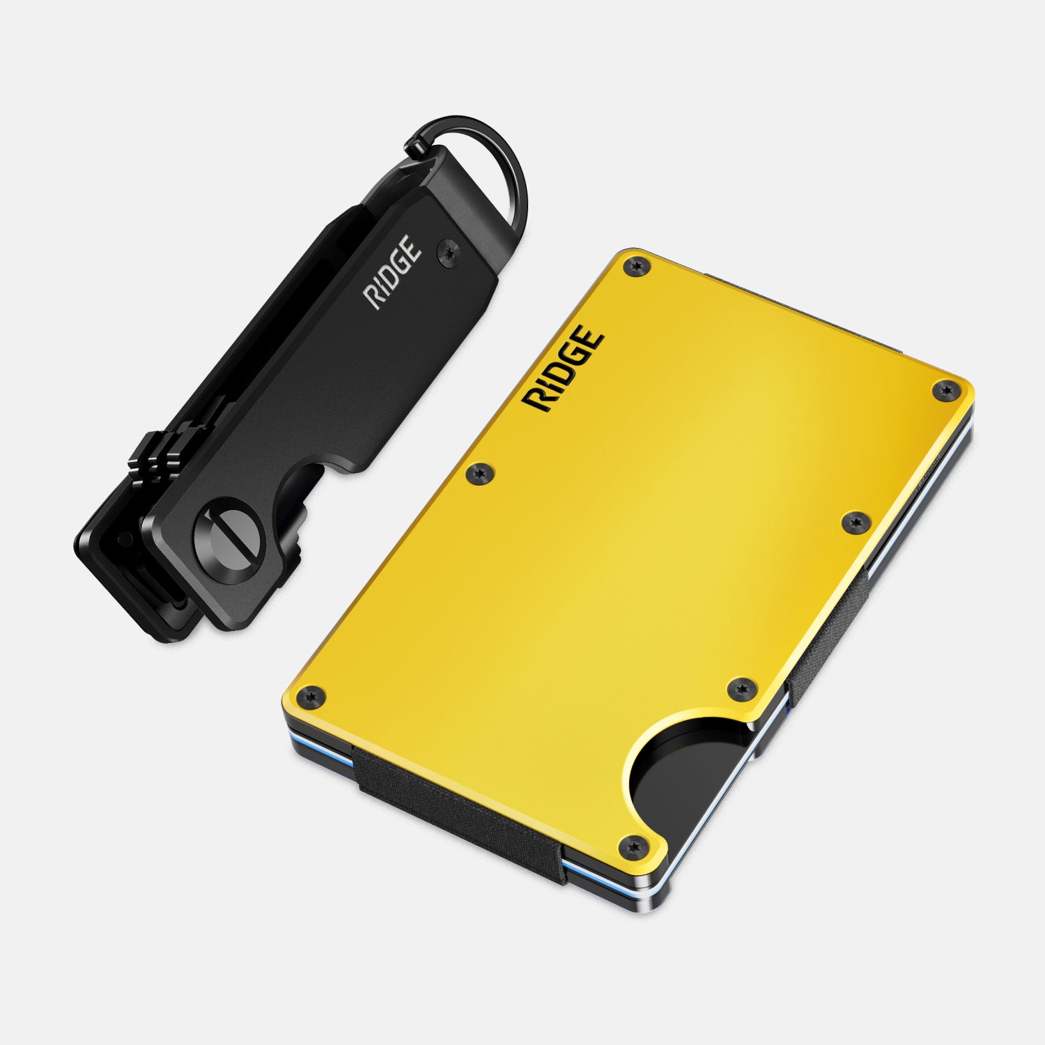 Ridge Wallet + KeyCase - Apex Yellow | TRACK-TESTED COLORS