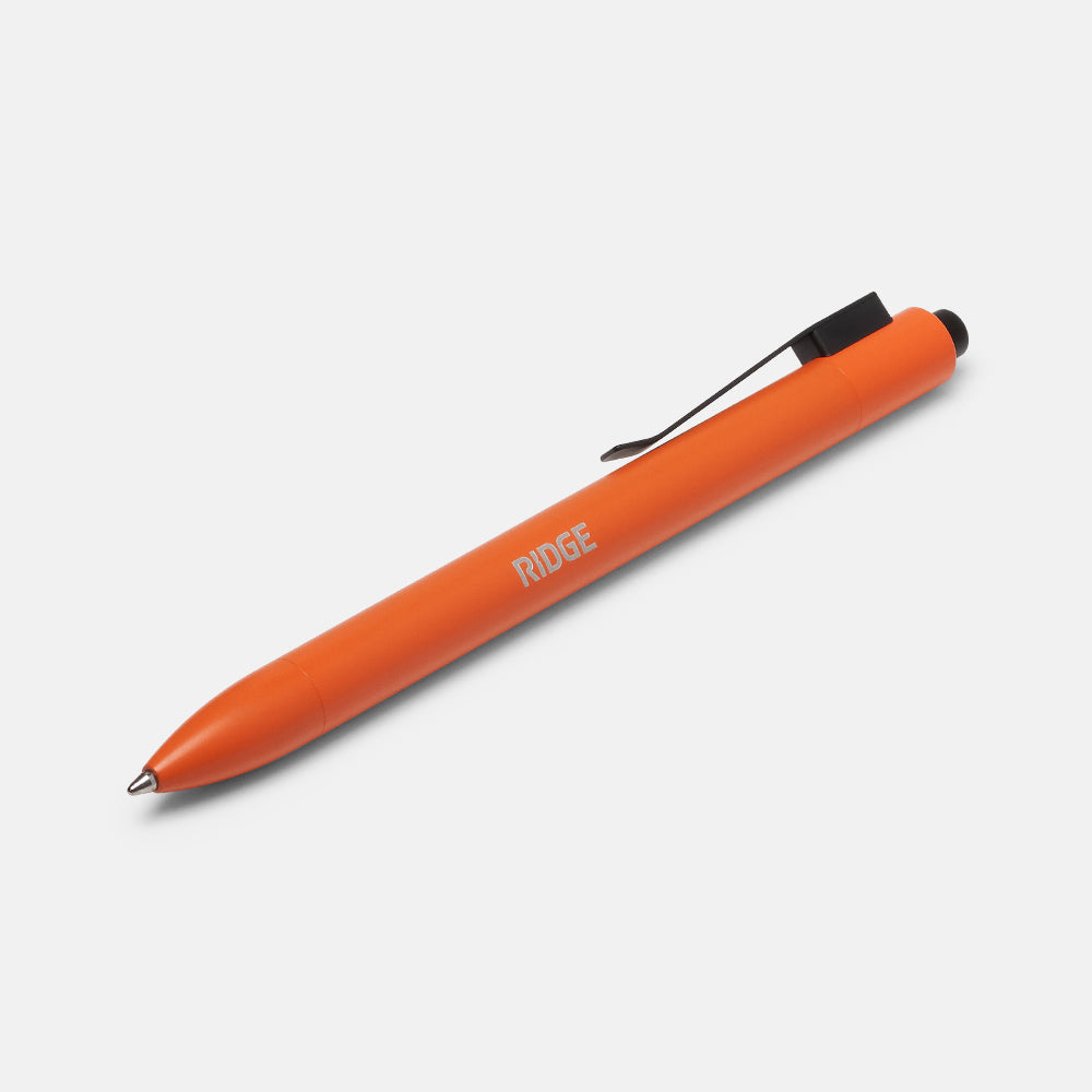 The Bolt Action Pen - 100 Year Shelf Life, Refillable, & Compact! - Ridge