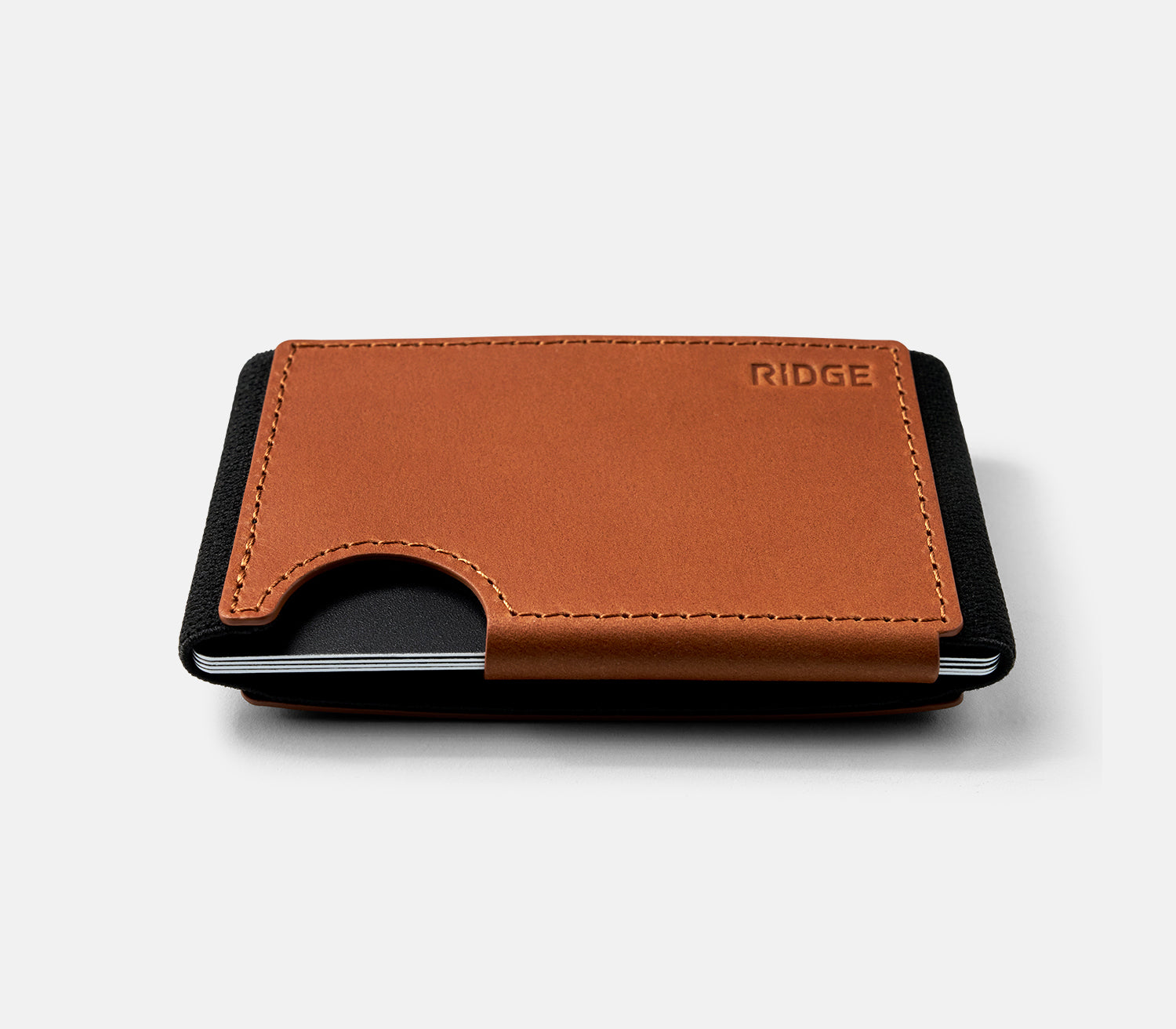 ridge tobacco brown leather wallet RIDGE | Wallet + KeyCase + Pen Kit - Biflex - Tobacco Brown Leather