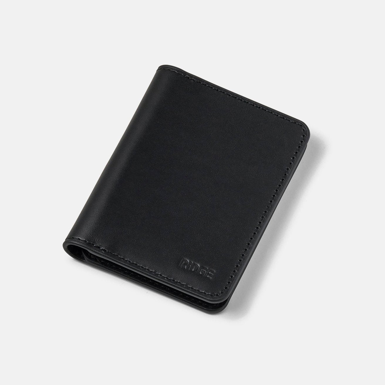 [オリジナル] S1 Bifold wallet 二つ折り　ブラック RIDGE | Wallet + KeyCase Kit - Bifold - Midnight Black Leather - Ridge