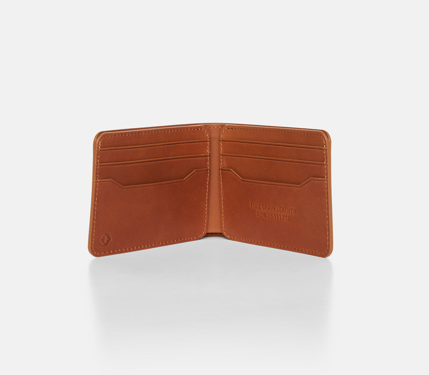 Ridge Billfold - Tobacco Brown Leather