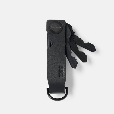 RIDGE | Wallet + KeyCase + Pen Kit - Bifold - Midnight Black Leather ...