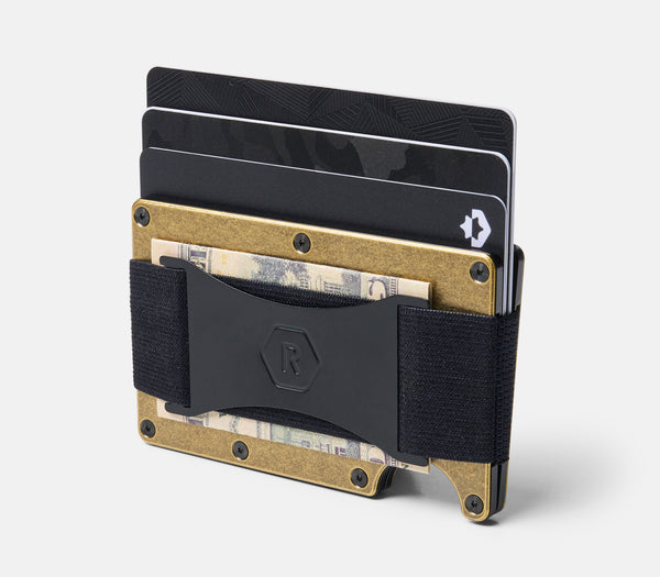 Ridge Wallet — Brass // The Ridge