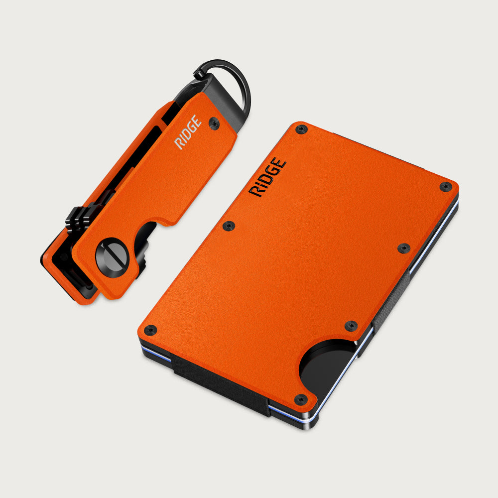 Ridge Wallet + KeyCase - Liquid Death | Ridge x Liquid Death