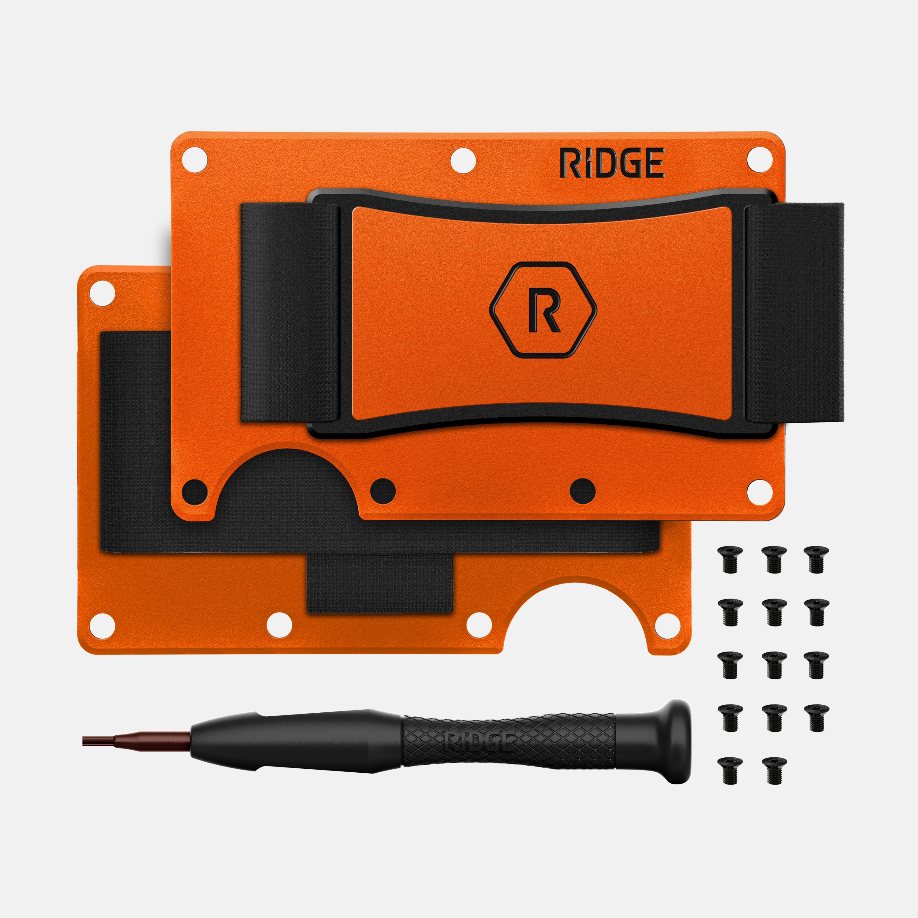Refresh Set - Basecamp Orange | Upgrade Plates, Screws & Cash