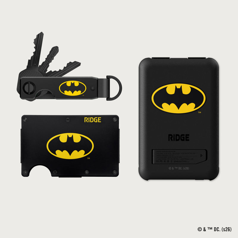 Ridge Wallet + Power Bank + KeyCase - Batman™