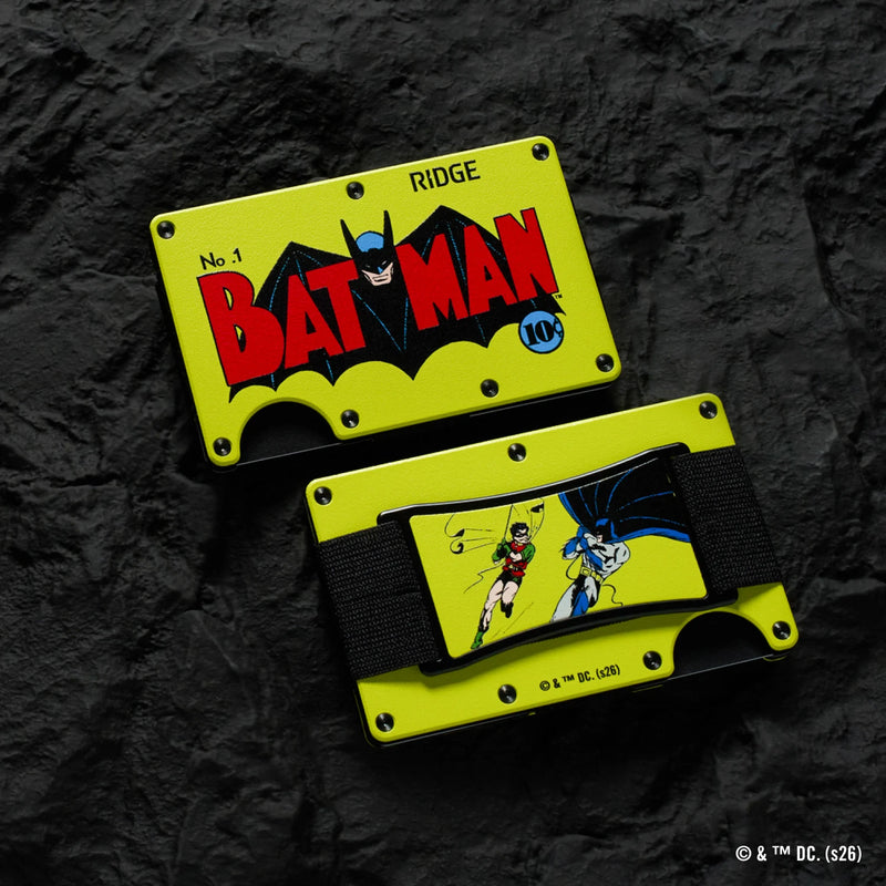 Ridge Wallet + KeyCase - Batman™ No. 1 | THE EVERYDAY HERO'S CARRY