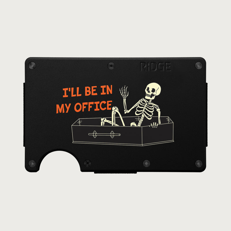 Ridge Wallet - Graveyard Shift - Matte Black