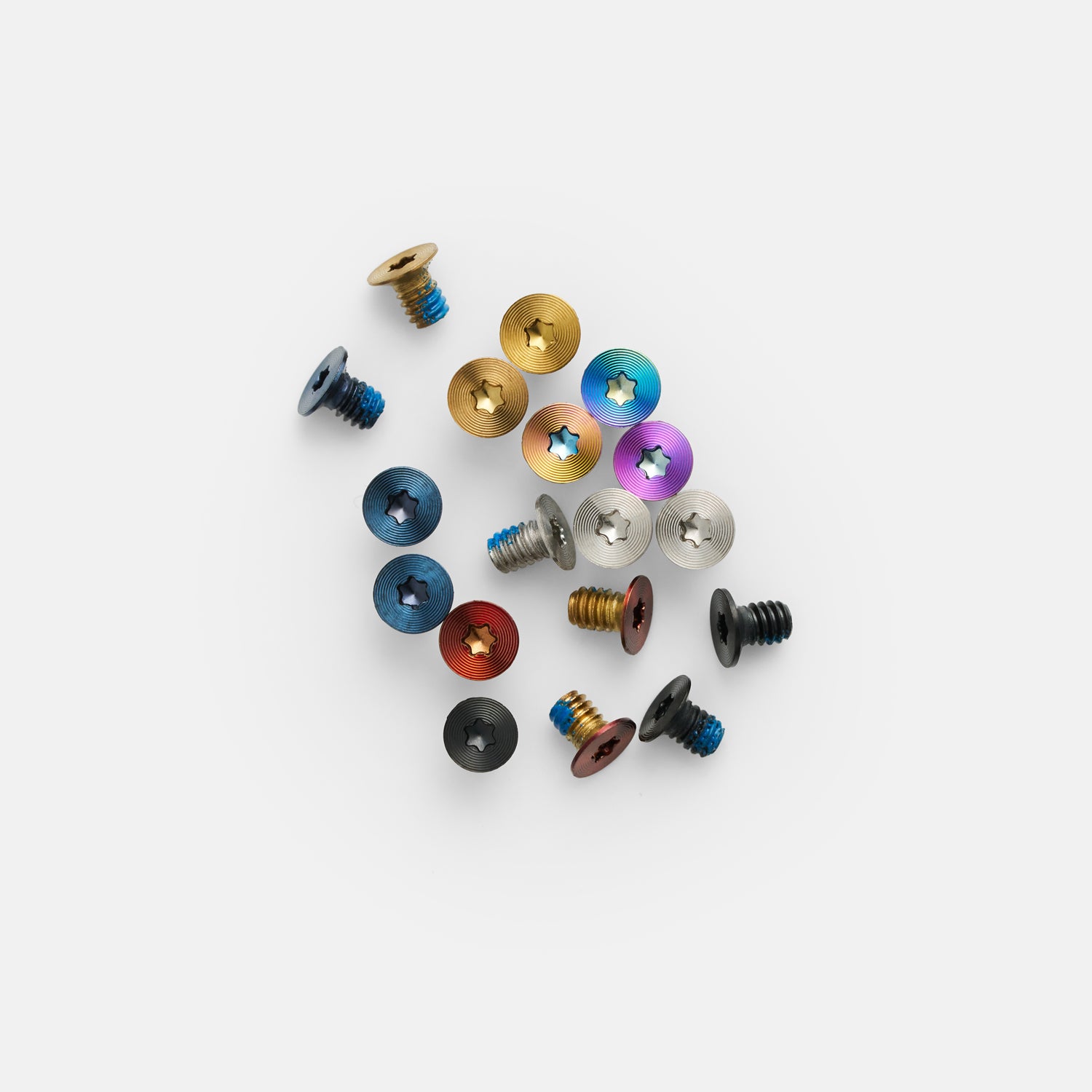 Screw Set - Blue Screws