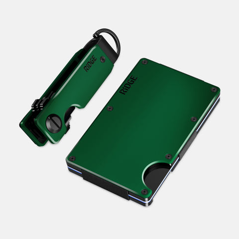 Ridge Wallet - British Racing Green