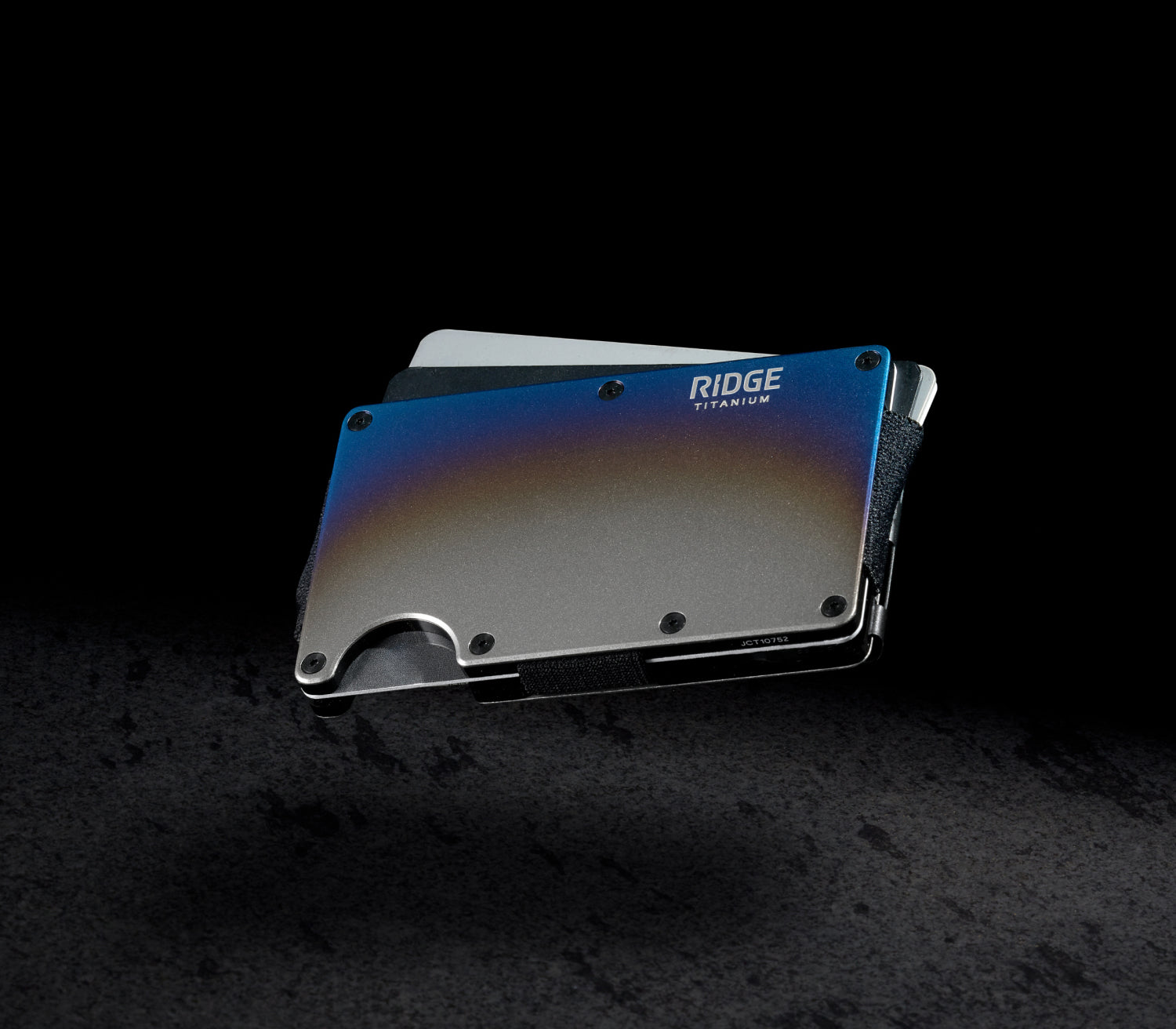 【有名人芸能人】 - Wallet Titanium Burnt Sleek Ridge The | Durable & 小物