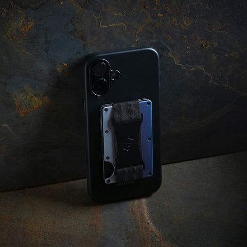 Ridge Wallet For MagSafe - Burnt Titanium | The Ridge