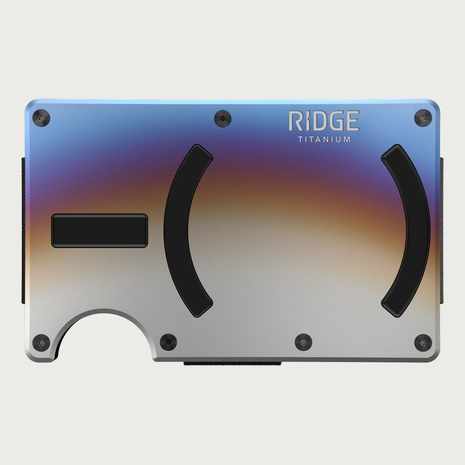Ridge Wallet For MagSafe - Burnt Titanium | The Ridge