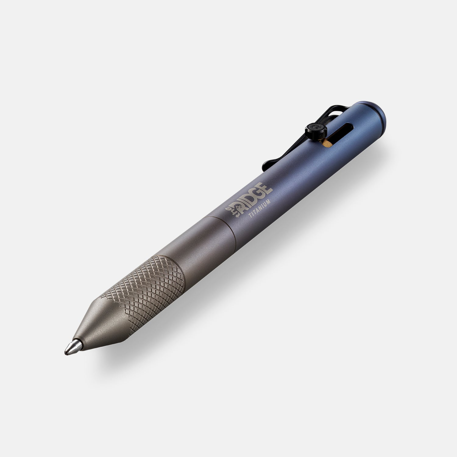The Ridge- Bolt Action Pen Burnt Titanium