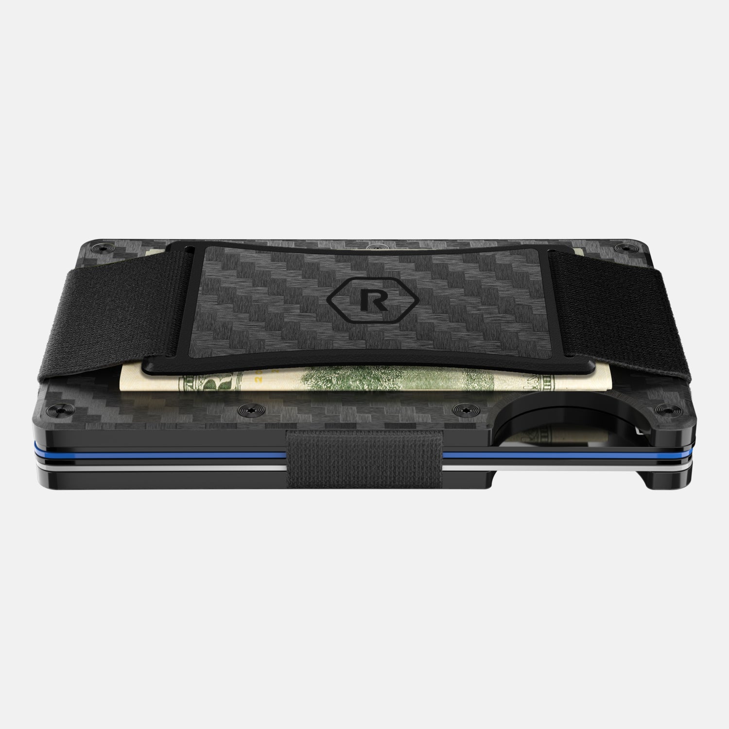 the RIDGE リッジ・キーケース カーボンファイバー 3k The Ridge Wallet + Keycase + Pen Kit - Carbon Fiber 3k