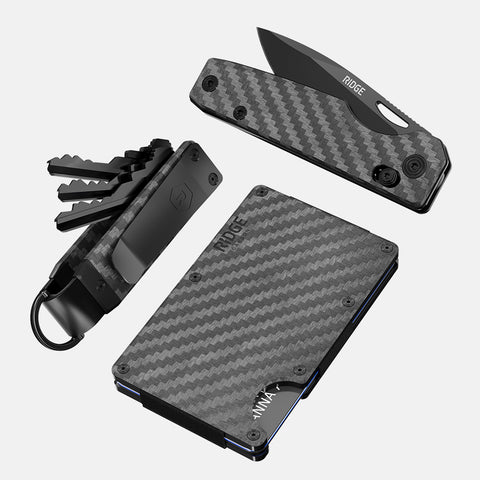 Ridge Wallet For MagSafe - Carbon Fiber 3k