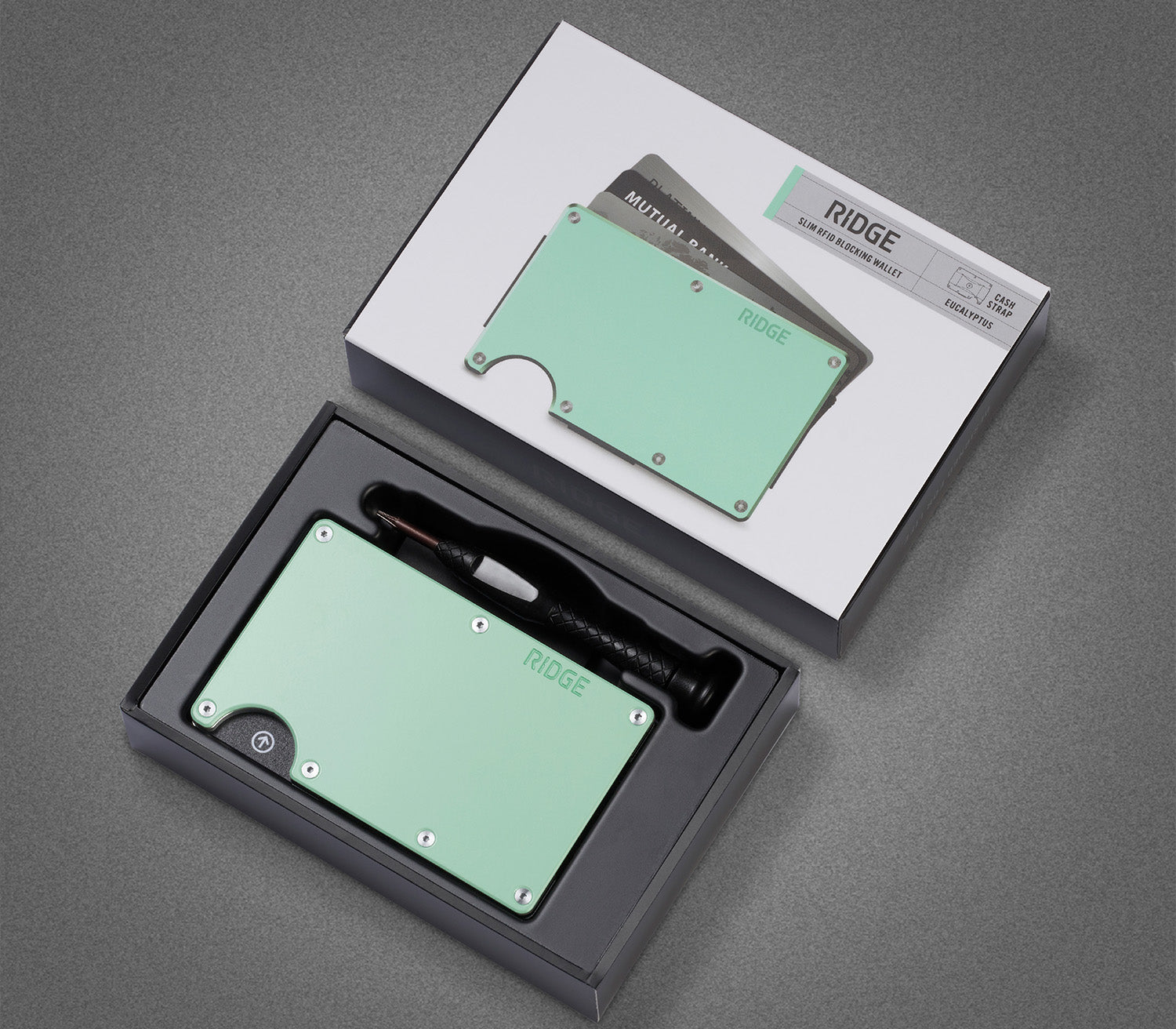 Ridge Wallet - Sea Glass