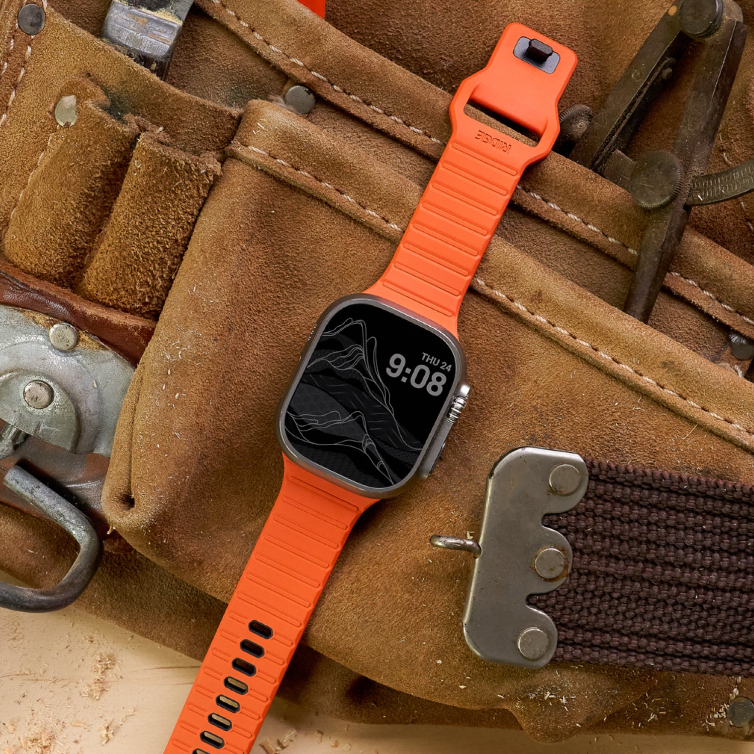 Everyday Watch Straps - Large - Basecamp Orange