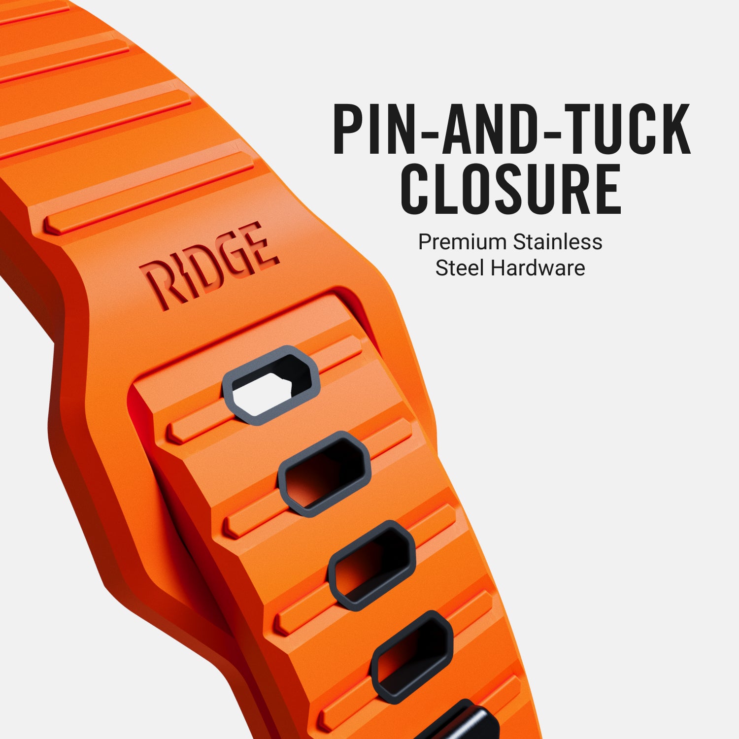 Everyday Watch Straps - Basecamp Orange - 41/42mm – Ridge