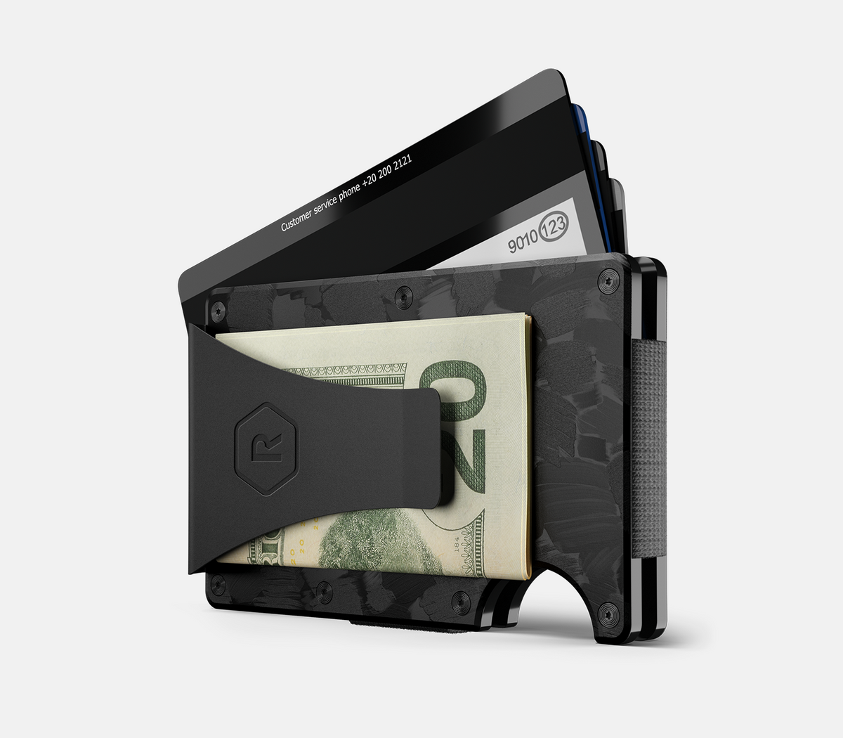 Slim & Strong Forged Carbon Wallet | The Ridge