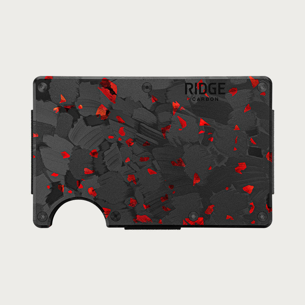 Forged Ember - Carbon Fiber Wallet | The Ridge