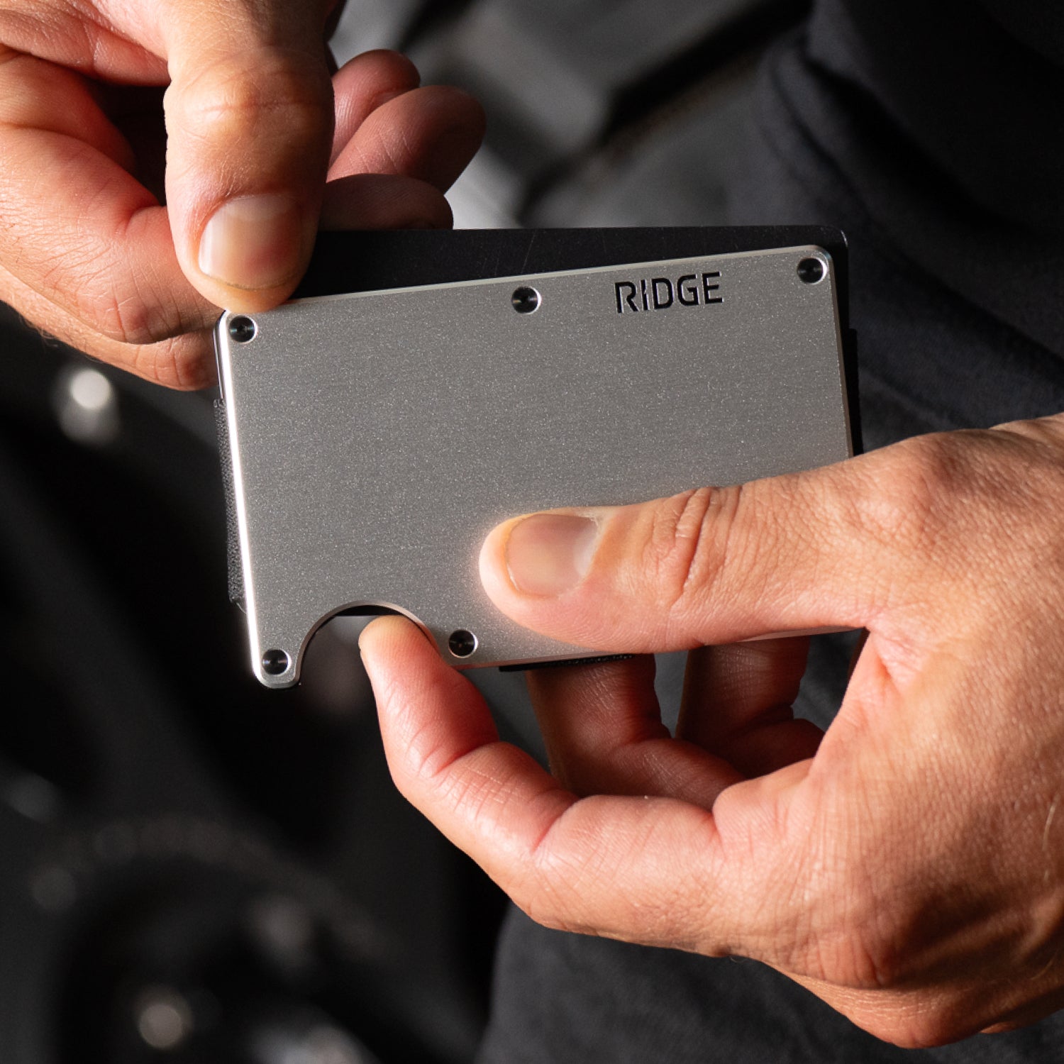 Ridge Wallet + KeyCase - GT Silver | TRACK-TESTED COLORS