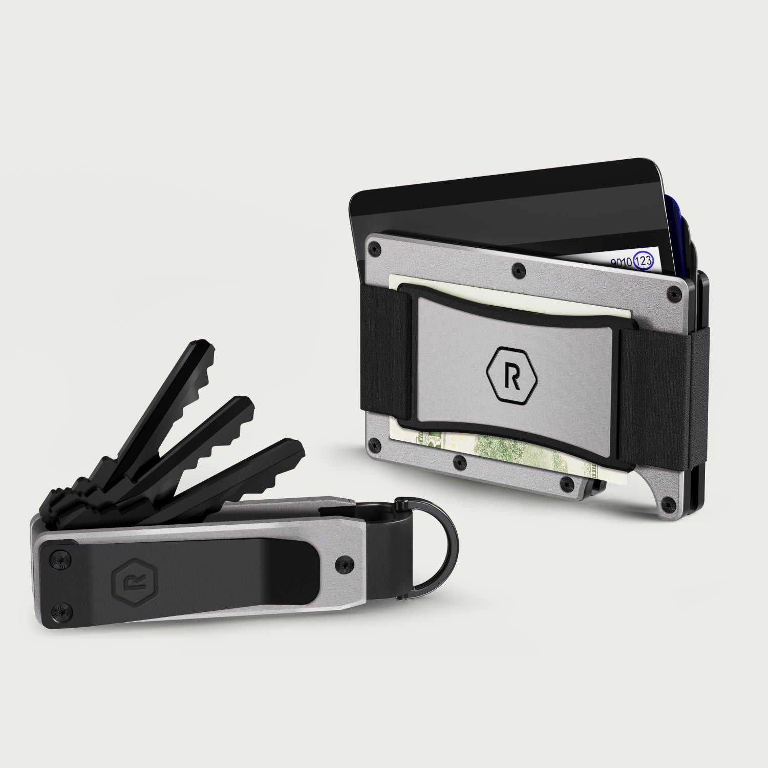 Ridge Wallet + KeyCase - GT Silver | TRACK-TESTED COLORS