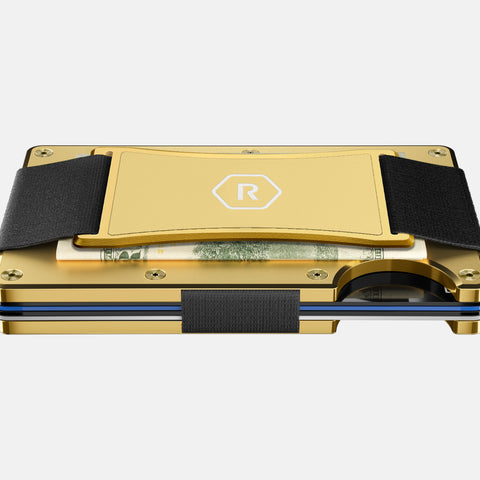 Gold Wallet — 24 Karat, Minimalist, Lifetime Guarantee // Ridge